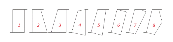 Zeichnung Stützprofile