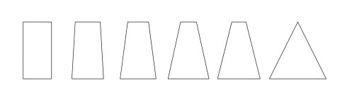 Zeichnung freistehende Profile