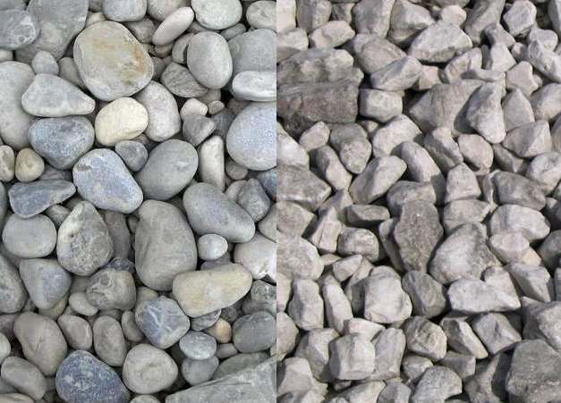 Bild basiert auf https://commons.wikimedia.org/wiki/File:Kies.JPG von DaniS und https://commons.wikimedia.org/wiki/File:Gravel_at_the_top_of_Vidova_gora,_island_of_Bra%C4%8D,_Croatia.jpg von Ante Perkovic (beide Verwendung gemäss cc-by-sa-3.0)